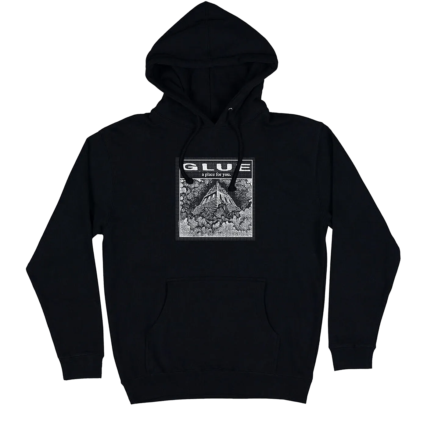 Glue Skateboards A Place For You Hoodie Black
