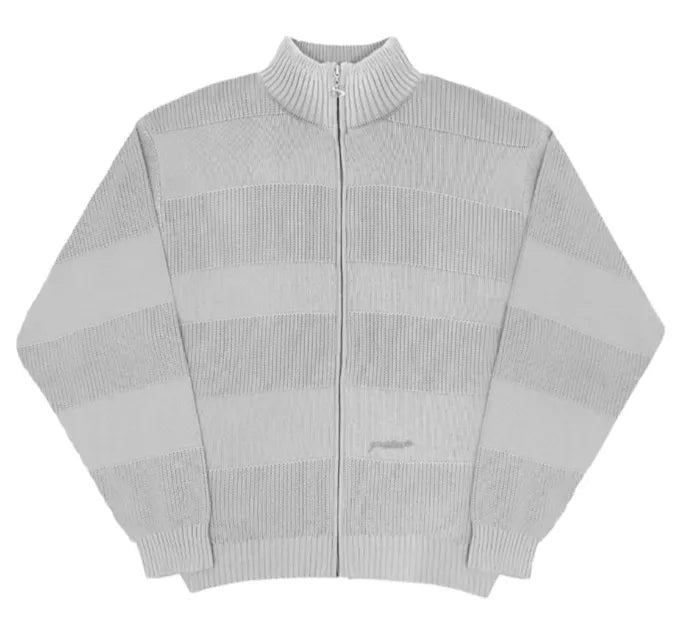 Yardsale XXX Phantasy Knitted Cardigan Grey - ARROW & BEAST