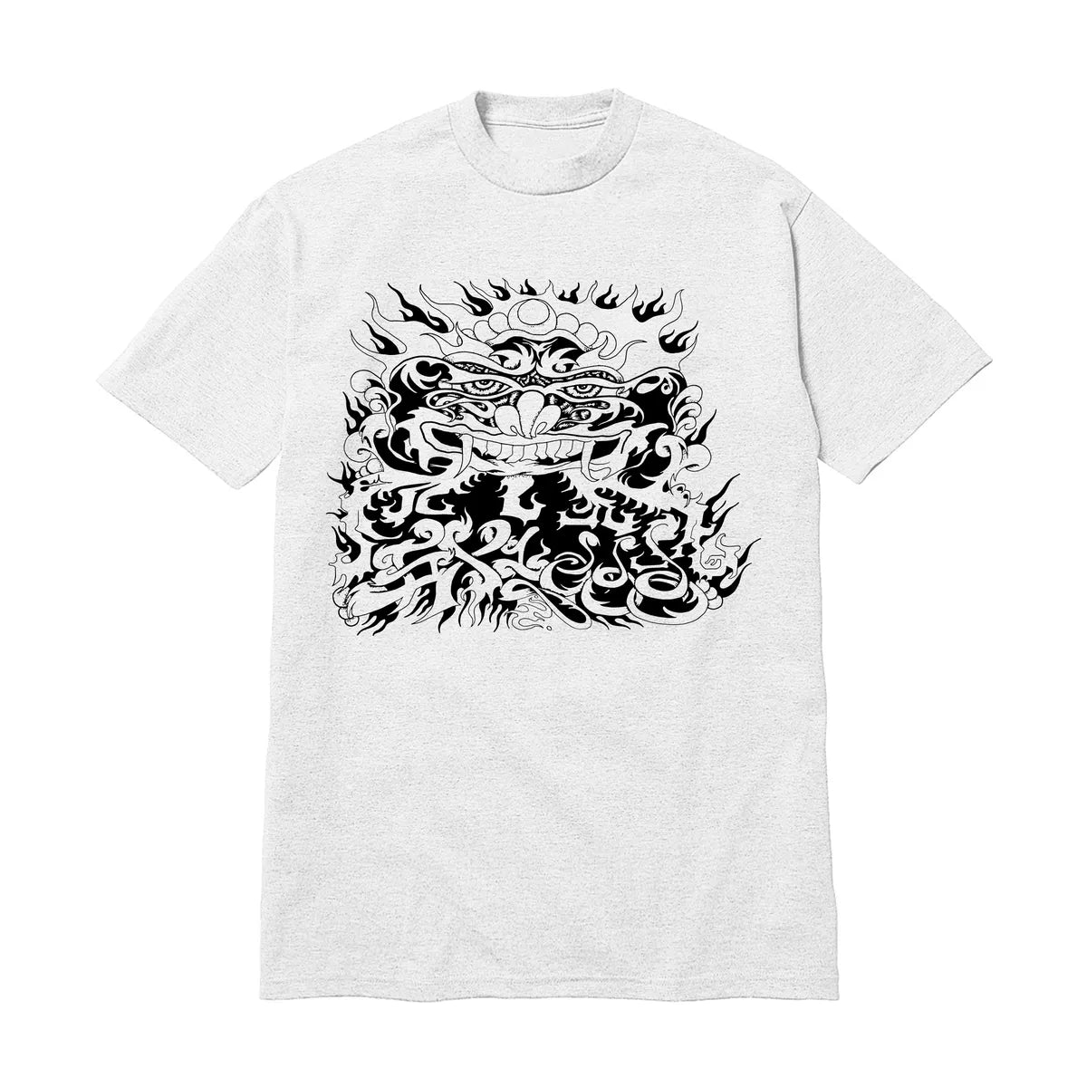 GX1000 Dragon T-Shirt White - ARROW & BEAST