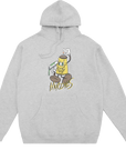 Hardies Hardware Paid 2 Spray Hoodie Grey ONLINE ONLY - ARROW & BEAST