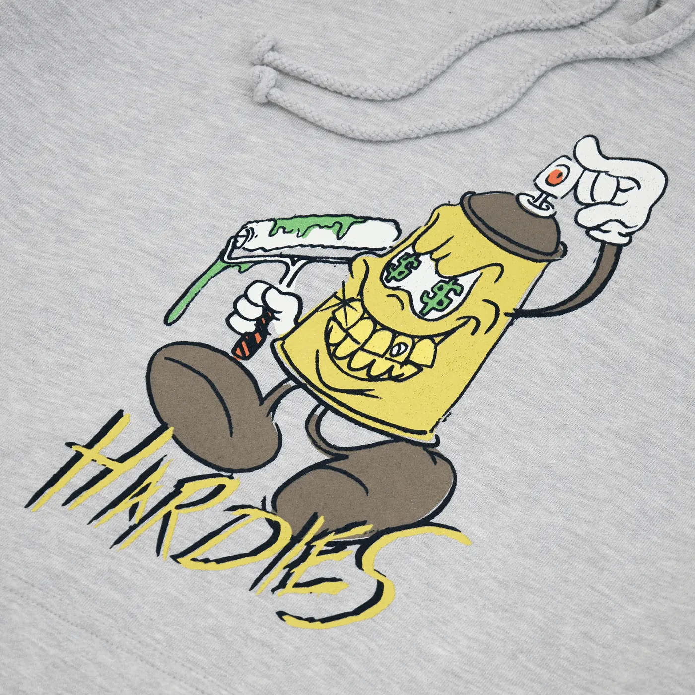 Hardies Hardware Paid 2 Spray Hoodie Grey ONLINE ONLY - ARROW & BEAST