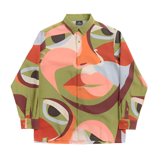 Helas Limited Lovi LS Shirt AOP - ARROW & BEAST