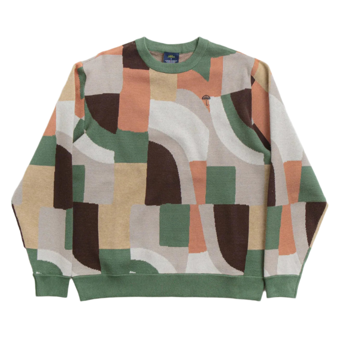 Helas Limited Mosa Crew Sweater AOP - ARROW & BEAST