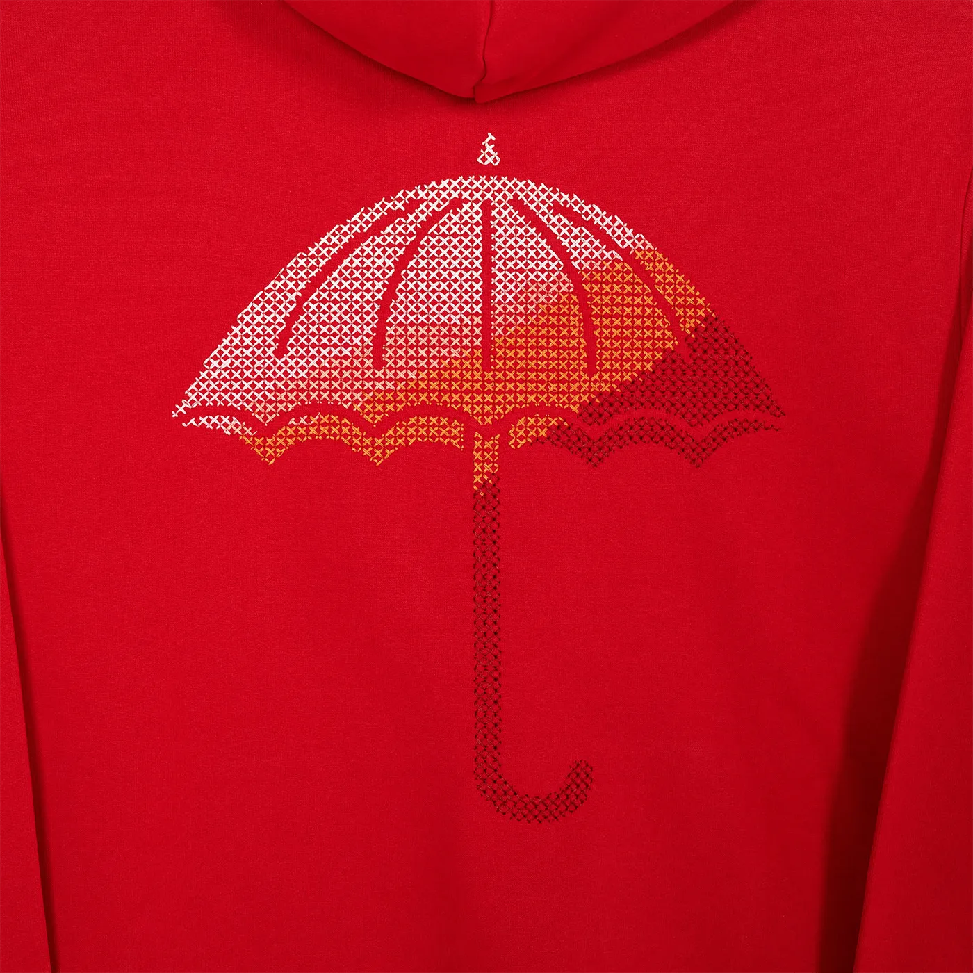 Hélas Limited Cross Point Hoodie Red