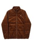 Hélas Limited Hiver Puffer Jacket Corduroy Brown - ARROW & BEAST