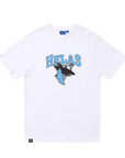 Hélas Limited Requins Tee White - ARROW & BEAST