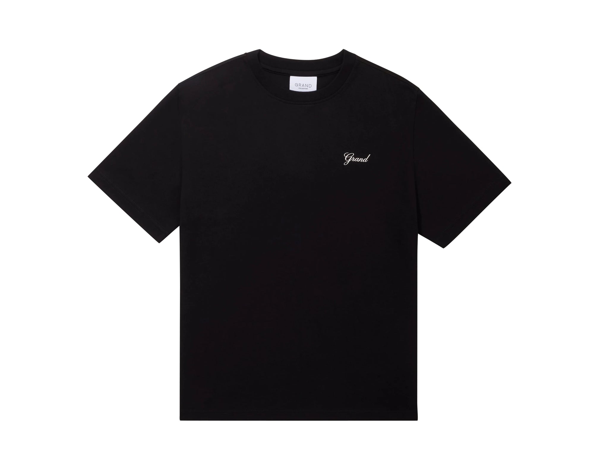 GRAND Collection Grand Script Tee Black - ARROW & BEAST