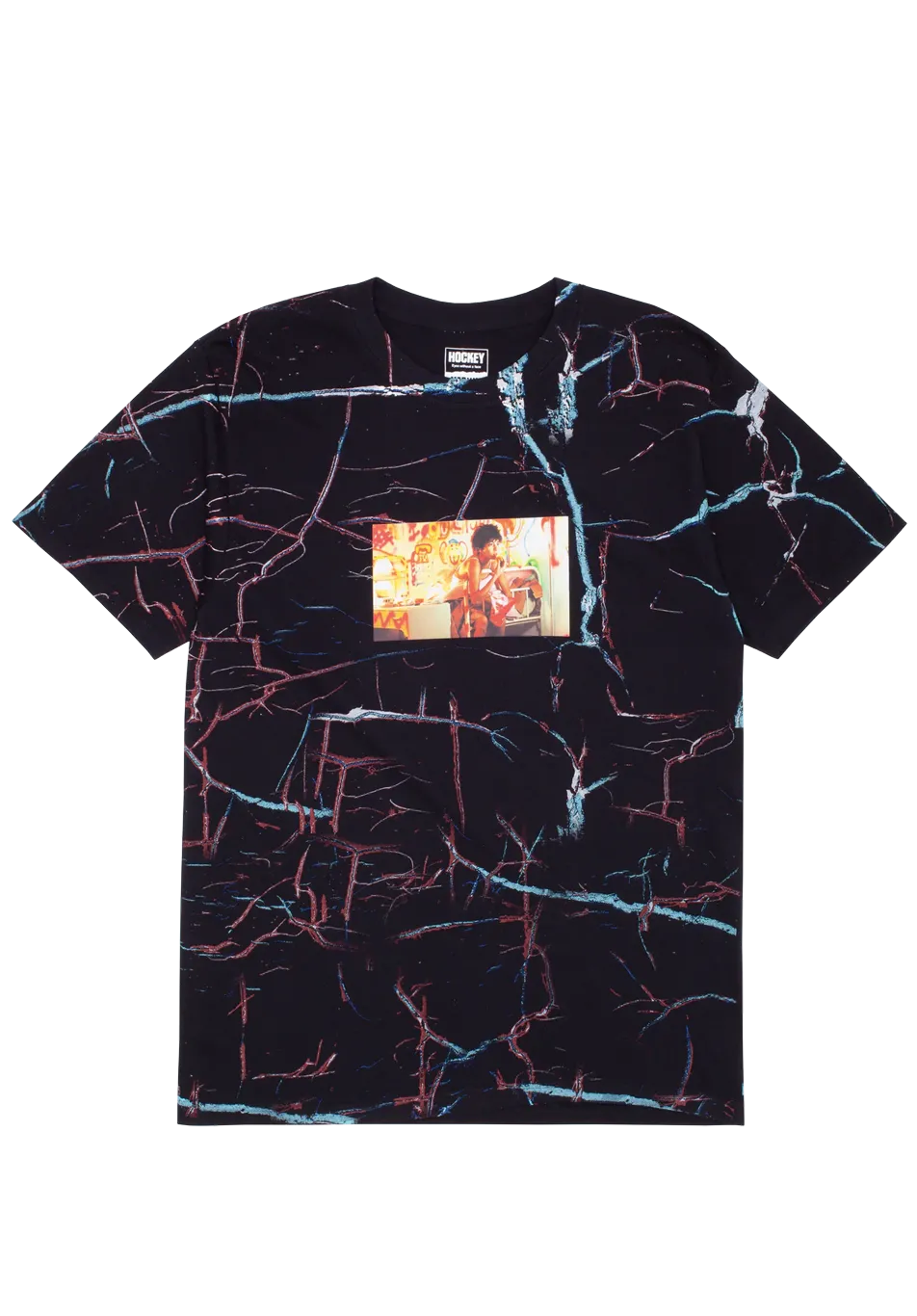 Hockey Skateboards Nikita AOP Tee Black