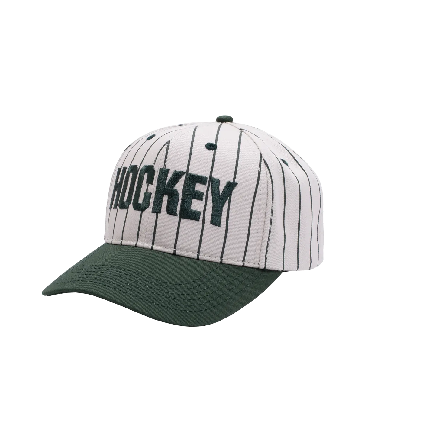 Hockey Skateboards Pinstriped Hat Green