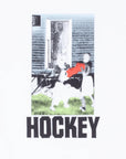 Hockey Skateboards Front Yard Tee White