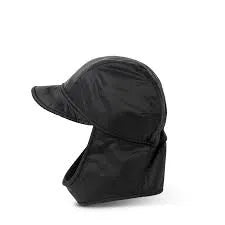Polar Skate Co. Luke Flap Cap Black - ARROW & BEAST