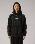 FORMER MERCHANDISE PUNCTURE METAL HOOD WASHED BLACK