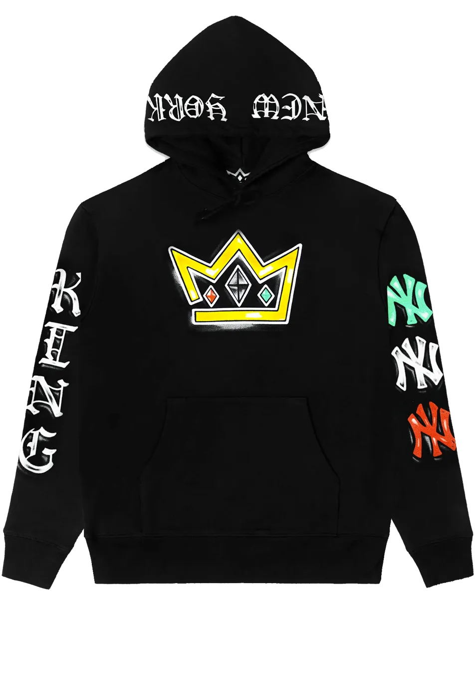 King Skateboards Royal Jewels Hood Black