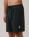 FORMER MERCHANDISE SWANS BAGGY 18 SWIM TRUNK BLACK