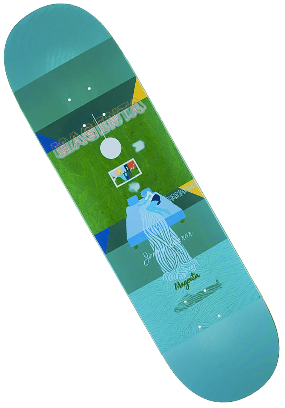 Magenta Skateboards Jimmy Lannon Sleep Deck - ARROW & BEAST
