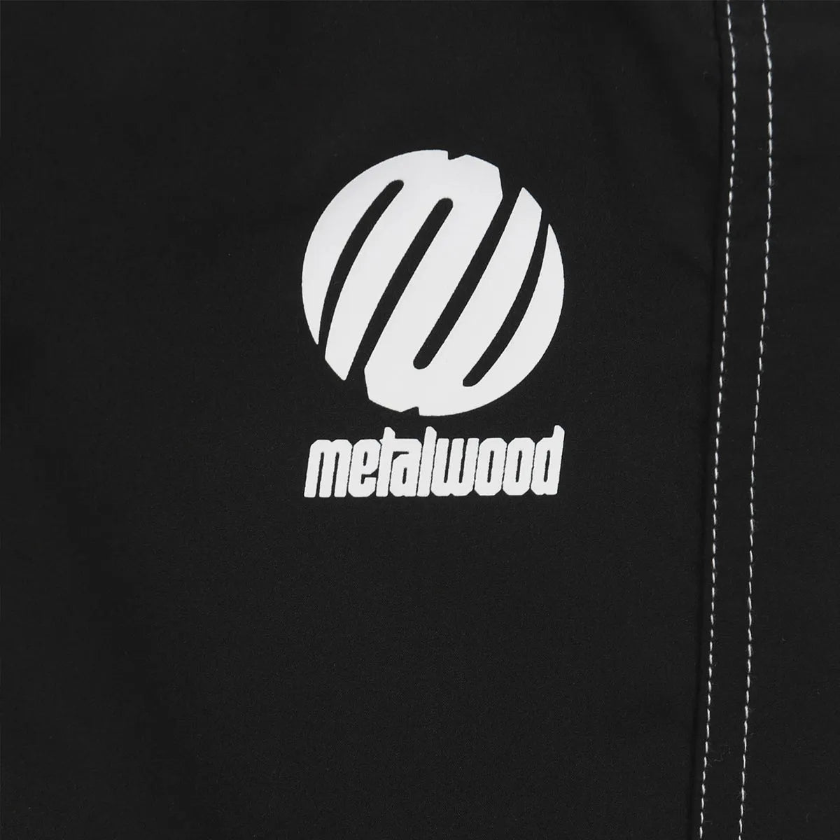 Metalwood Studio Contrast Stitch Rain Shell Pant Black - ARROW & BEAST