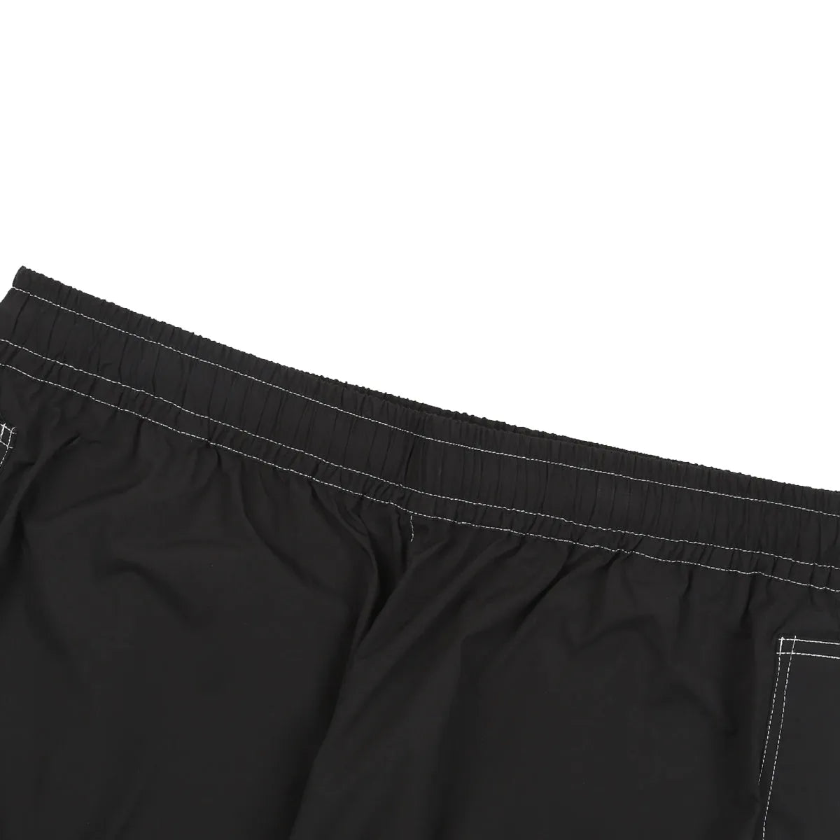 Metalwood Studio Contrast Stitch Rain Shell Pant Black - ARROW & BEAST