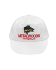 Metalwood Studio Lunker's 5-Panel Snapback Hat White