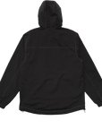 Metalwood Studio Contrast Stitch Rain Shell Jacket Black - ARROW & BEAST