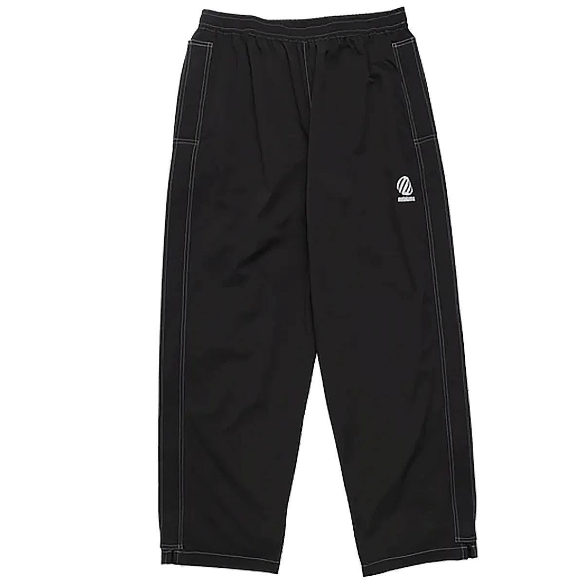 Metalwood Studio Contrast Stitch Rain Shell Pant Black - ARROW & BEAST