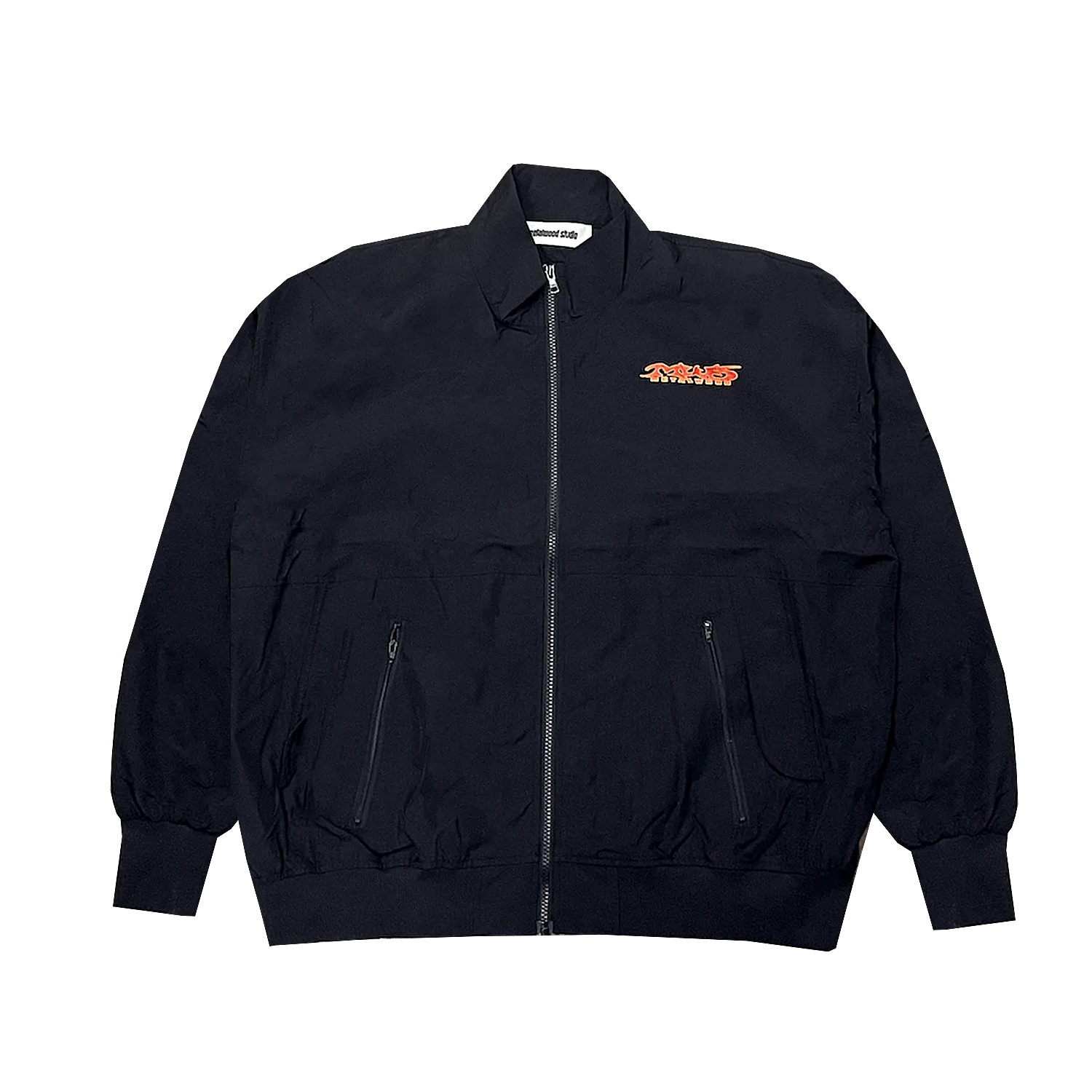 Metalwood Studio Martial Arts Windbreaker Black - ARROW & BEAST