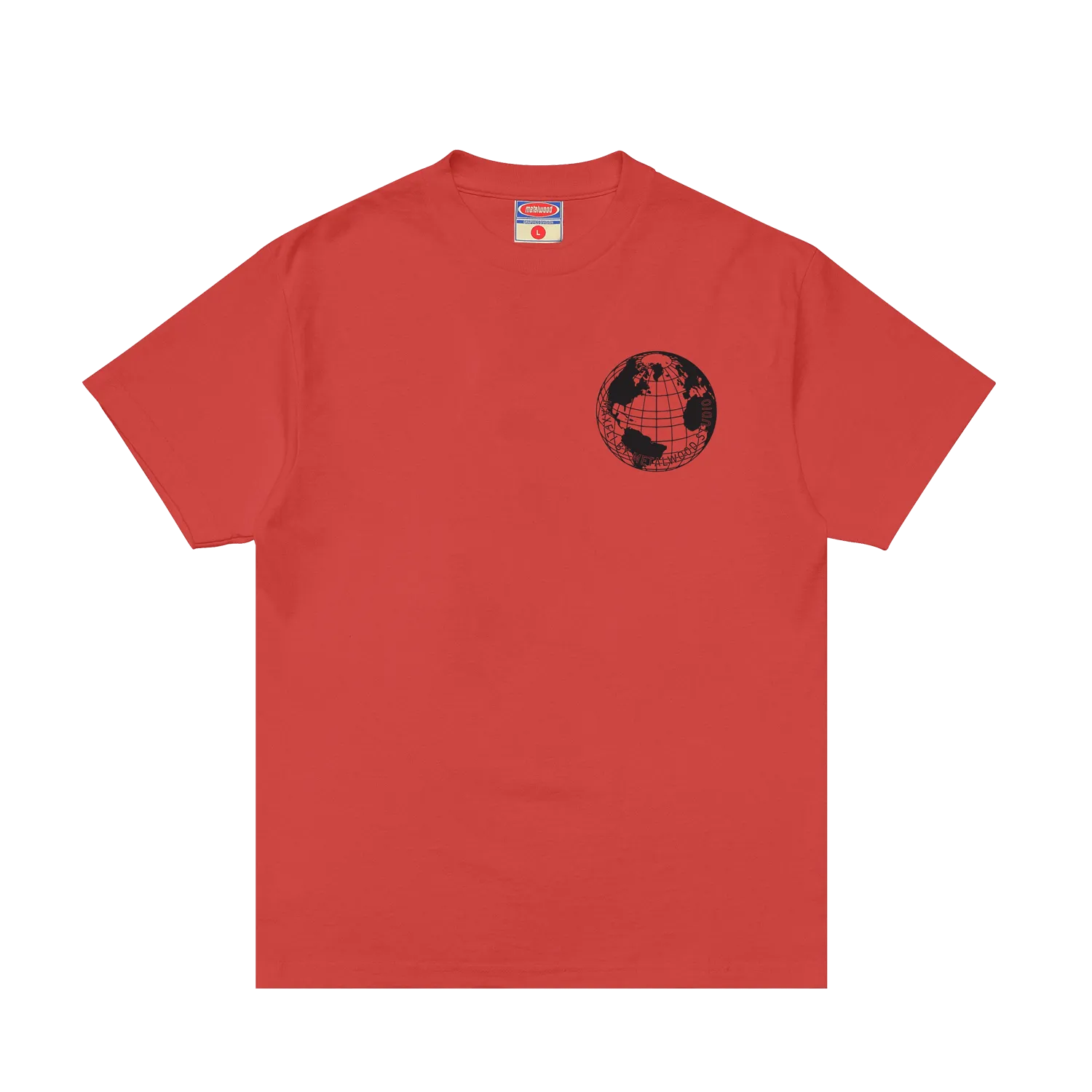 Metalwood Studio x Maxfli Global Tee Red - ARROW & BEAST