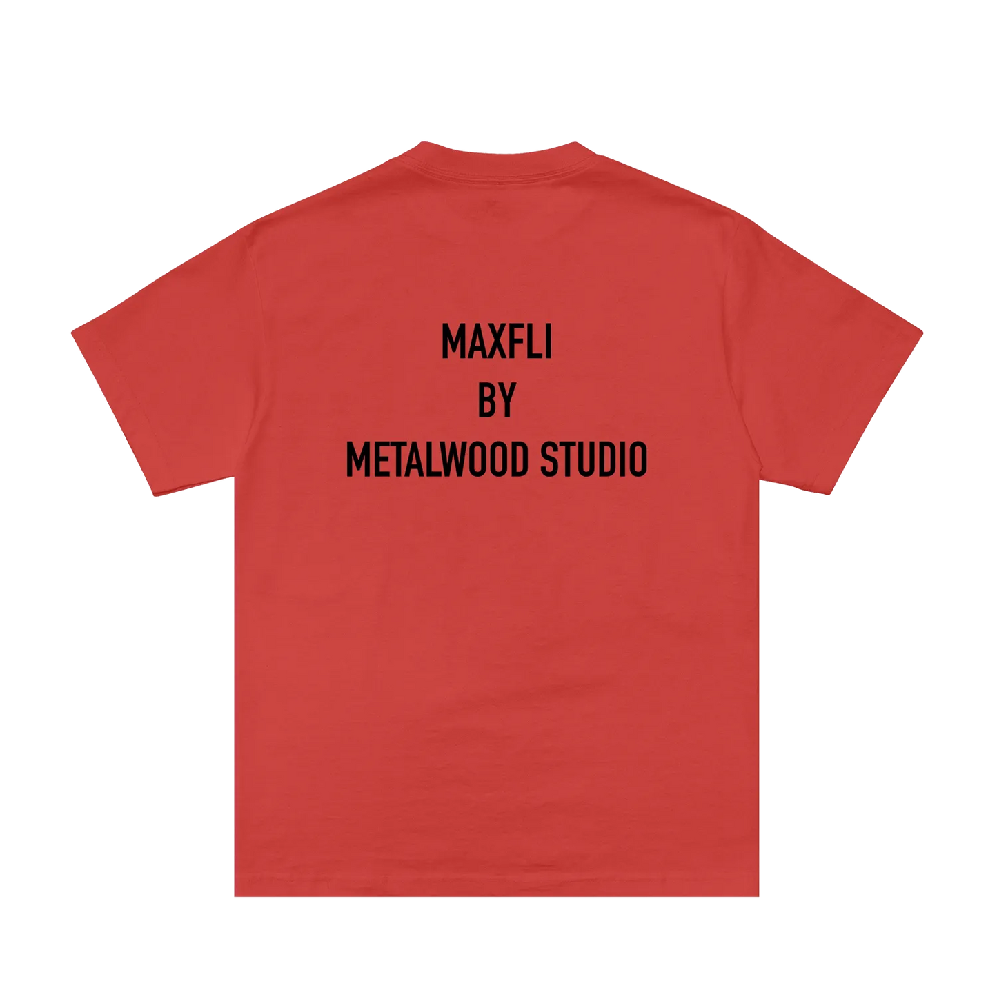 Metalwood Studio x Maxfli Global Tee Red - ARROW & BEAST