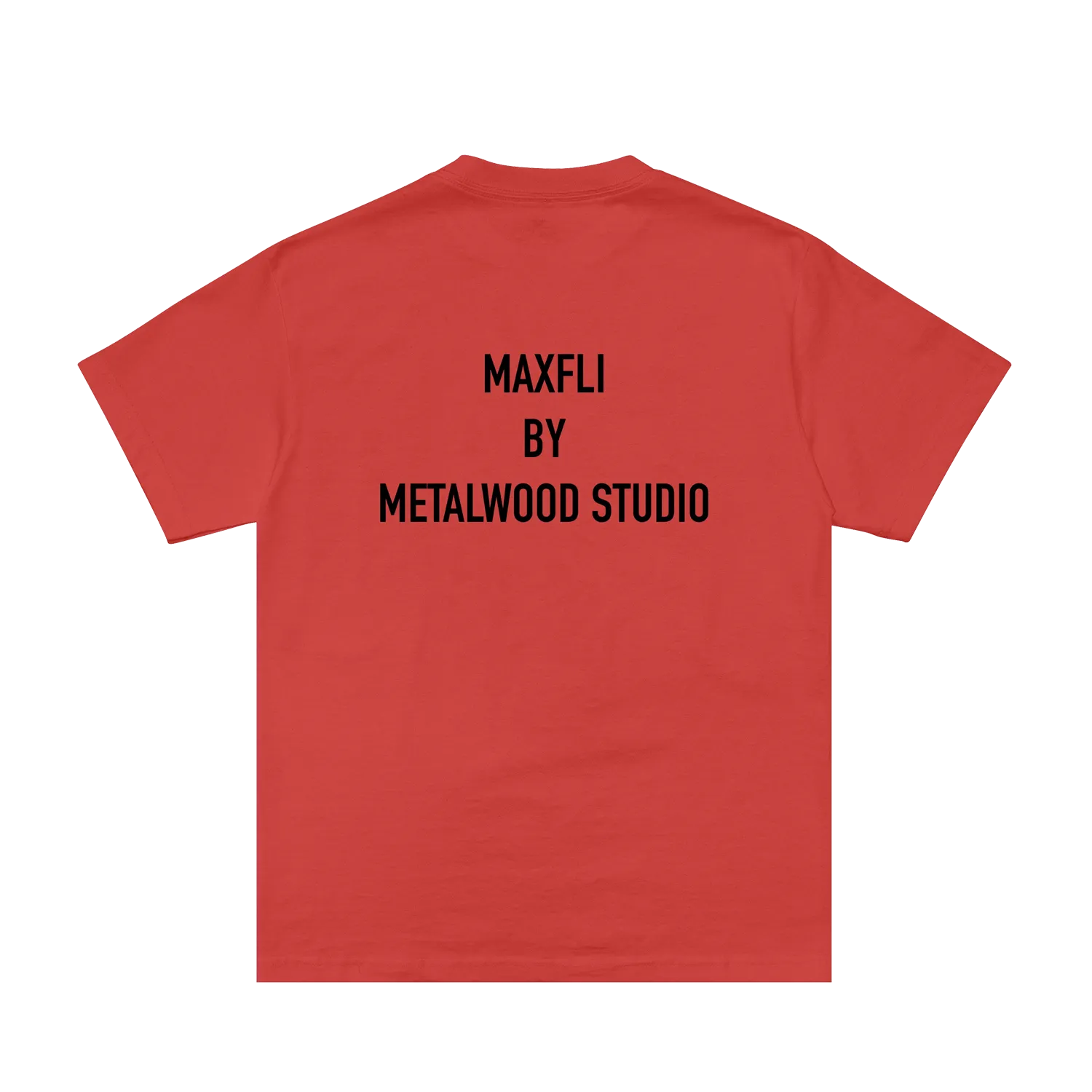 Metalwood Studio x Maxfli Global Tee Red - ARROW & BEAST