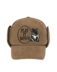 Metalwood Studio Play It Down Trapper Hat Walnut