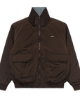 Metalwood Studio Reversible Bomber Jacket Brown Alloy - ARROW & BEAST