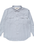 Metalwood Studio Seersucker Fishing Shirt Sky