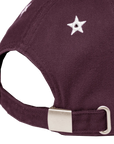 Metalwood Studio Starshot Strapback Hat Eggplant - ARROW & BEAST
