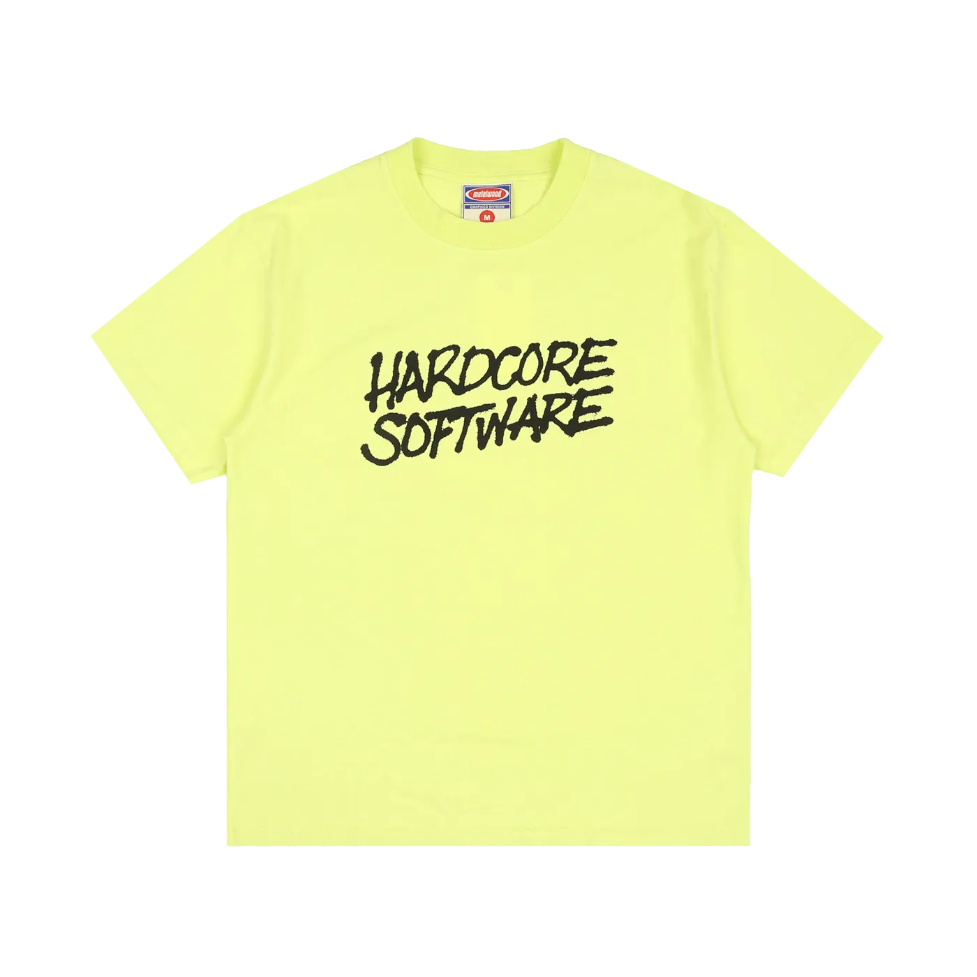 Metalwood Studio Hardcore Software Tee Cyber Green
