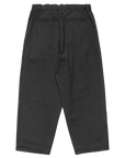 Metalwood Studio Elastic Waist Baggy Pant Grey Pinstripe