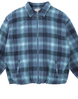 Yardsale XXX Tartan Full-Zip Blue