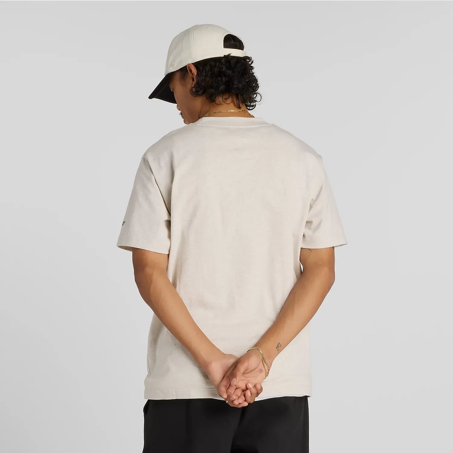 New Balance Numeric Cotton T-Shirt Oatmeal MT51955OTH - ARROW & BEAST