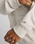 New Balance Numeric French Terry Hoodie Oatmeal Heather MT51960OTH - ARROW & BEAST