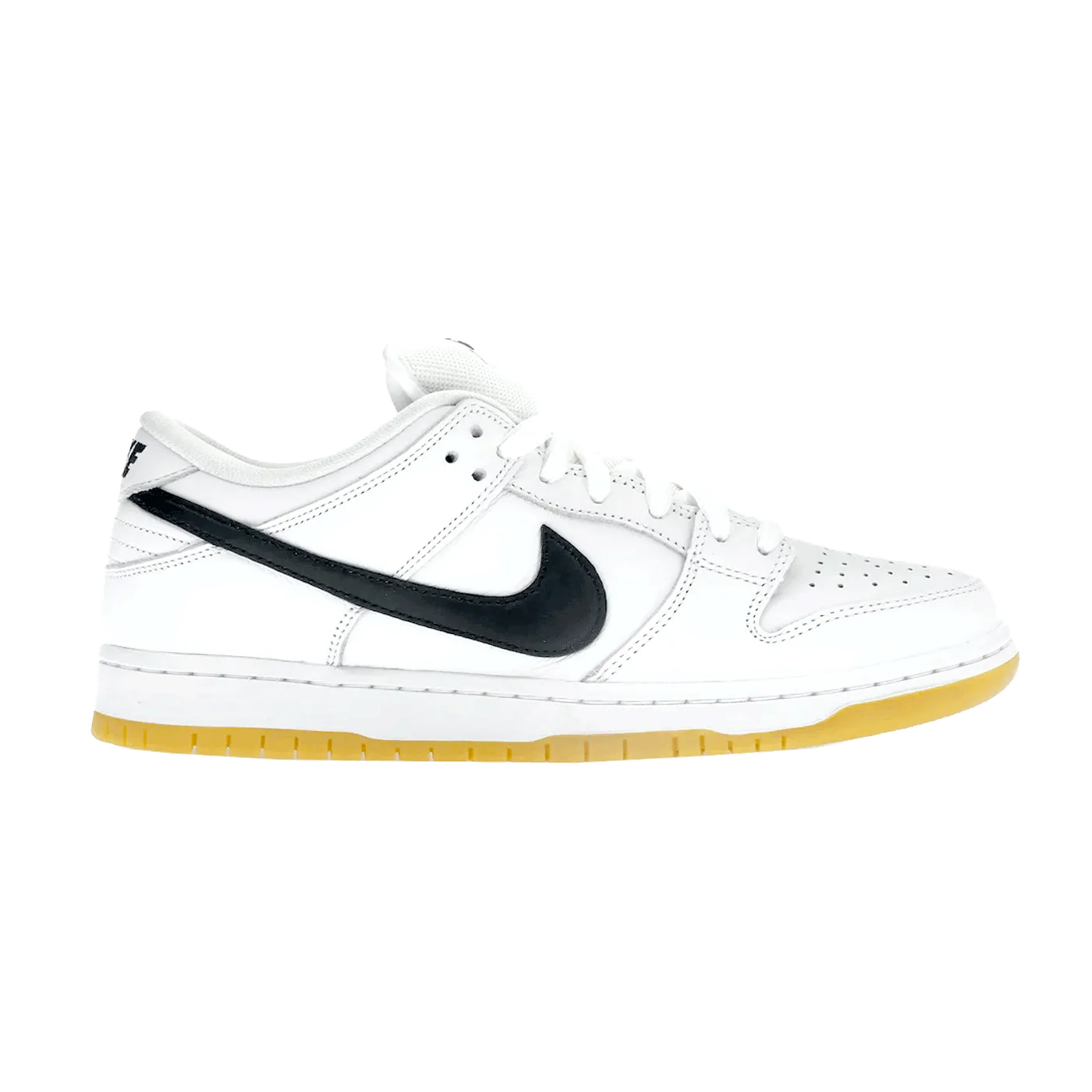 Nike sb dunk low orange label white gum online