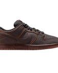 NIke SB Dunk Low Pro PRM Krampus Smoke Grey/Campfire Orange HV1668-001