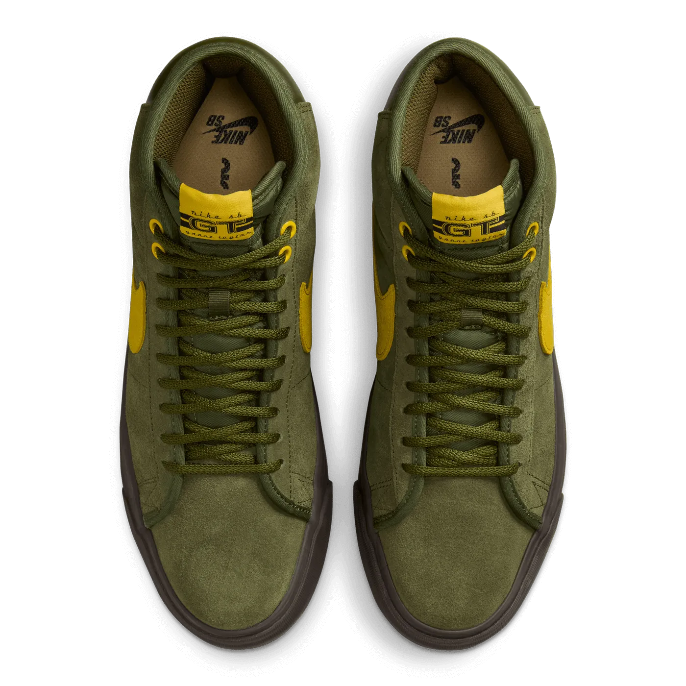 Nike SB x Antihero Zoom Blazer Mid Amarillo Green HM5838-300 - ARROW & BEAST