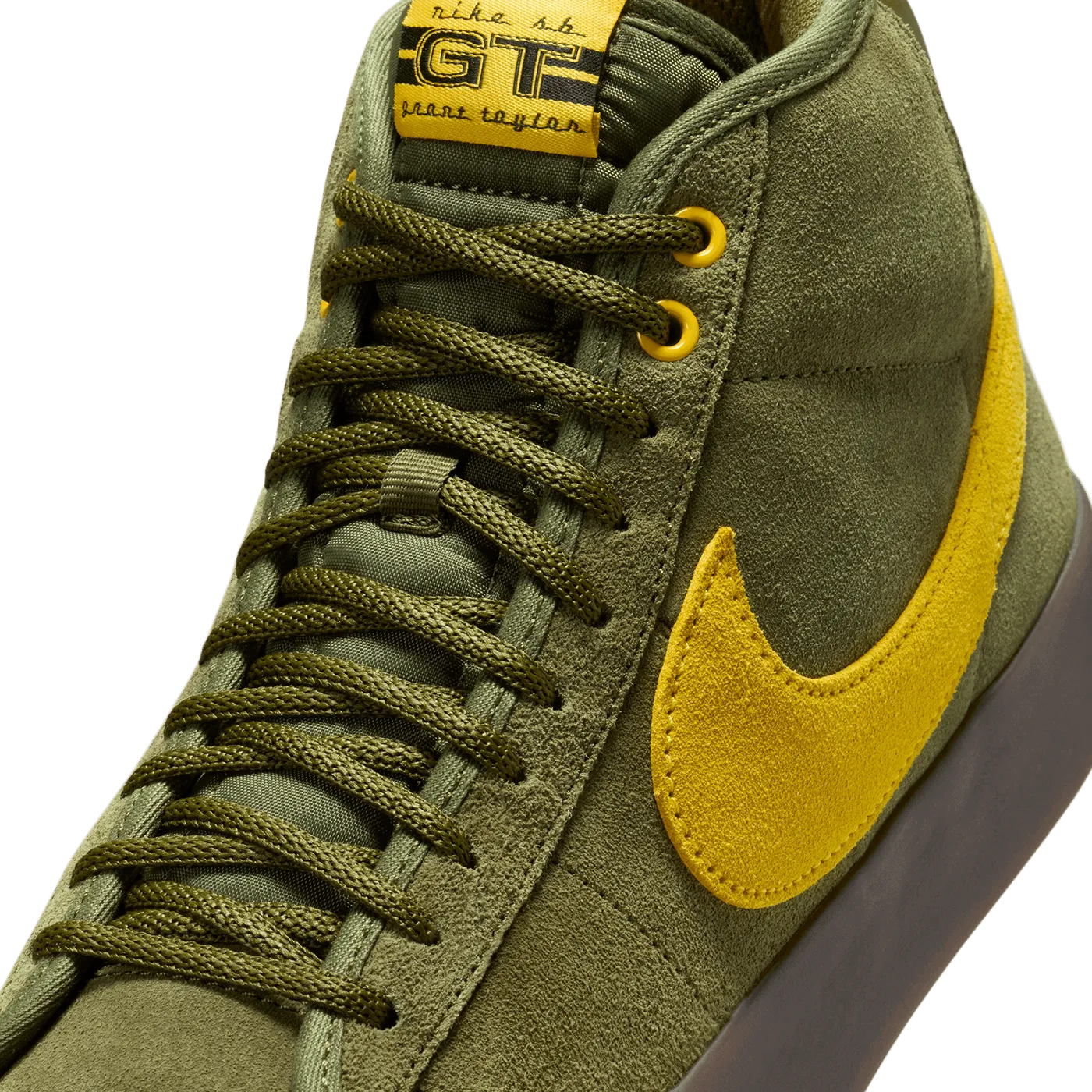Nike SB x Antihero Zoom Blazer Mid Amarillo Green HM5838-300 - ARROW & BEAST