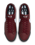 Nike SB Blazer Low Pro GT Skate Shoe Dark Team Red DV1226-600