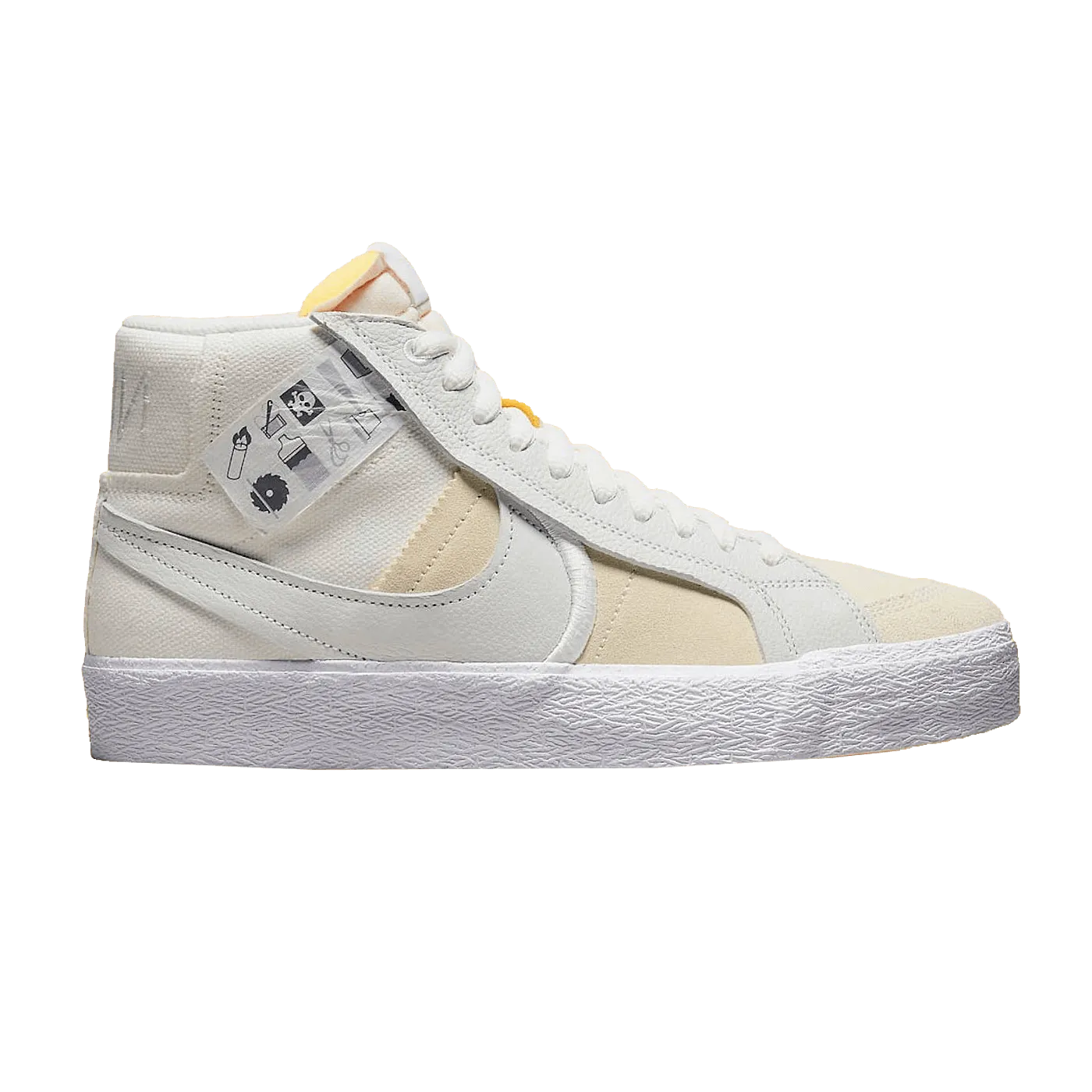 Nike SB Zoom Blazer Mid Premium Shoe White DZ7587-110 ONLINE ONLY