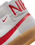 Nike SB Blazer Mid Premium White Uni Red ONLINE ONLY