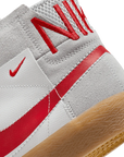 Nike SB Blazer Mid Premium White Uni Red ONLINE ONLY - ARROW & BEAST