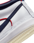 Nike SB React Leo Shoe White Midnight Navy Red FD0268-100