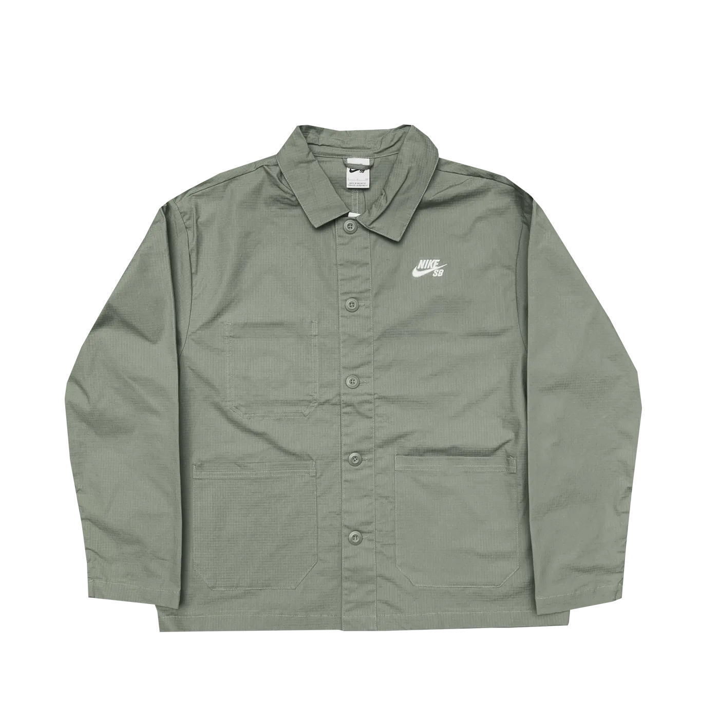 Nike SB Olympic Agnostic Ripstop Coach Jacket Olive FZ4081-222 - ARROW & BEAST