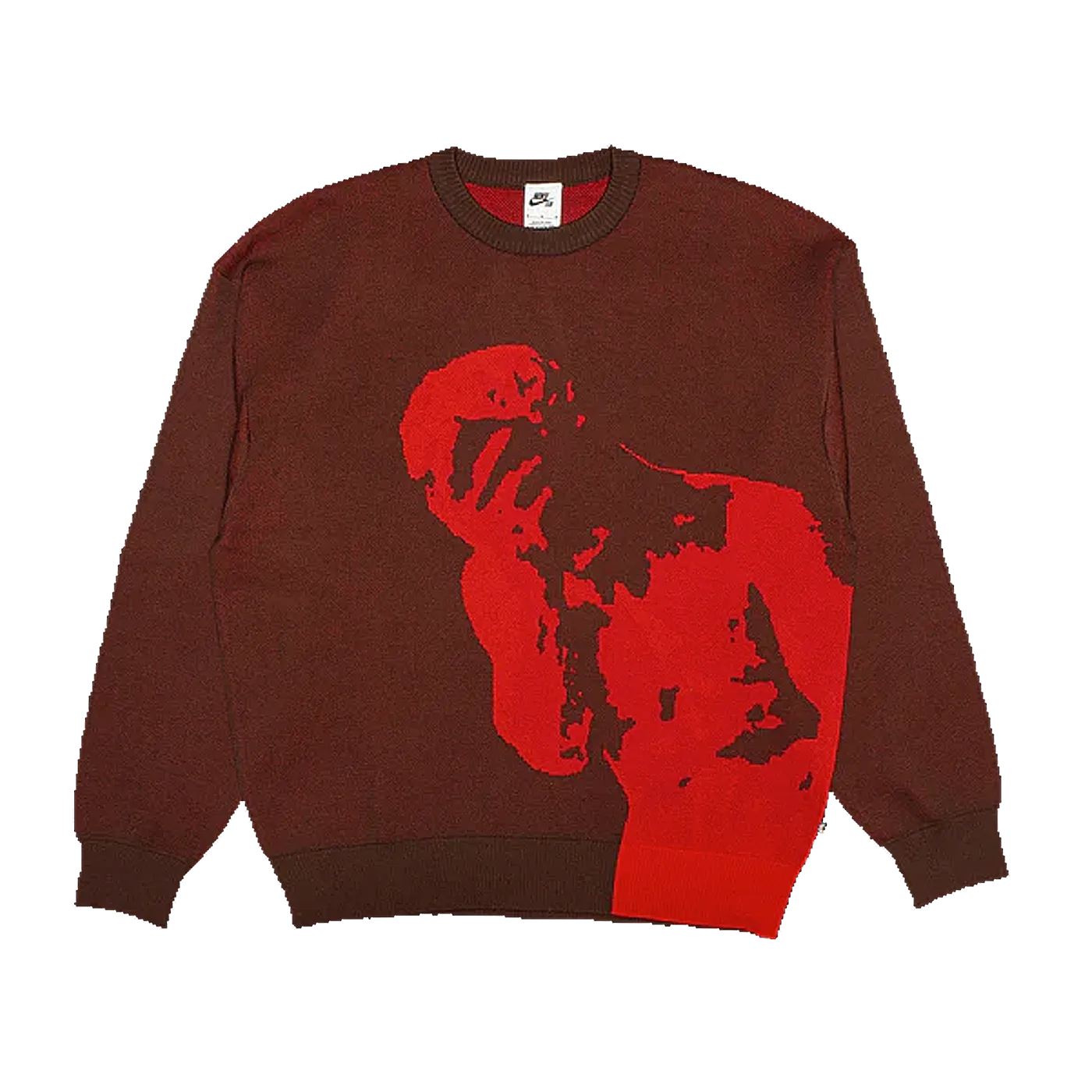 Nike SB City Of Love Knit Sweatshirt Burgundy FN2573-227