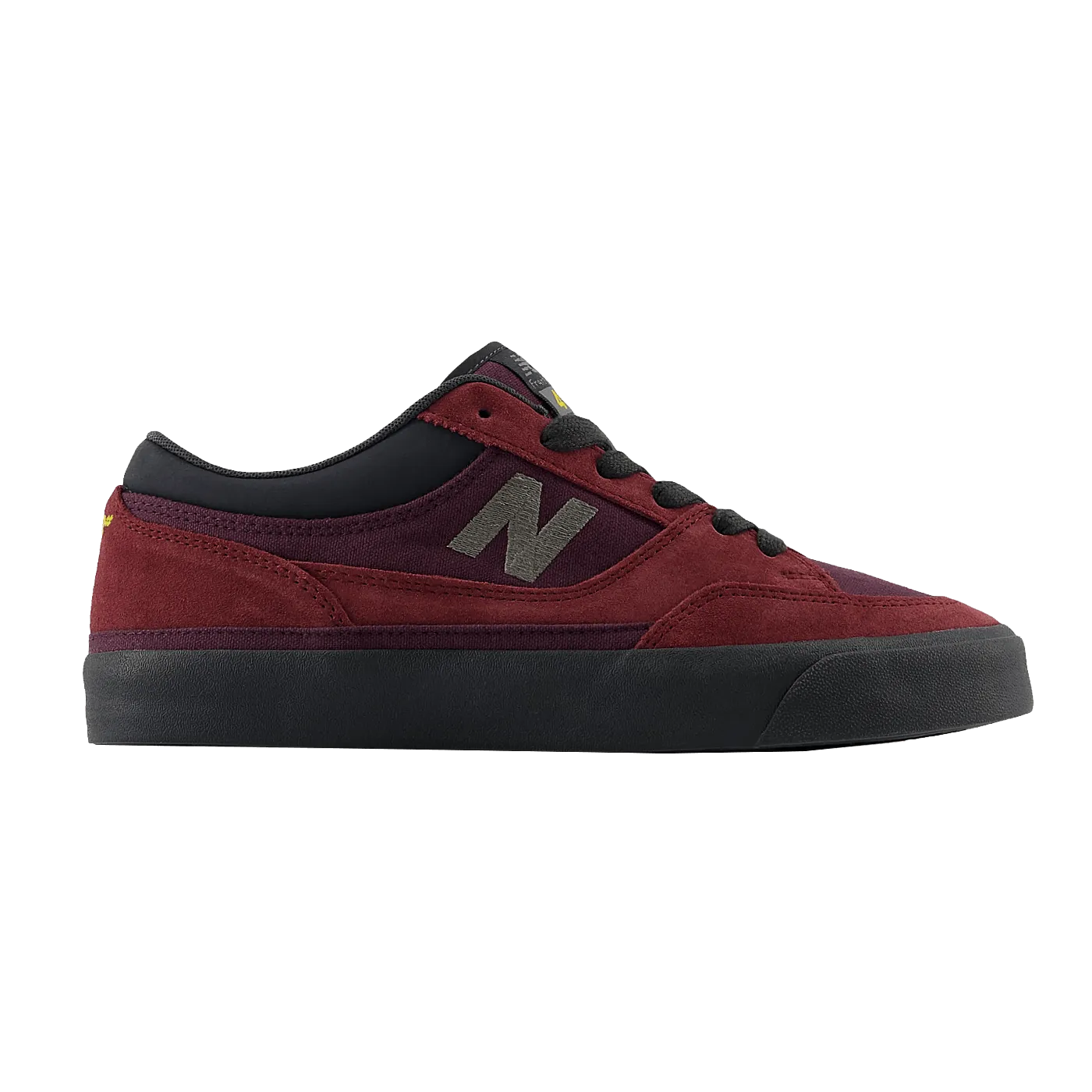 NM417LPR New Balance Franky Villani Low Skate Shoe Burgundy Black