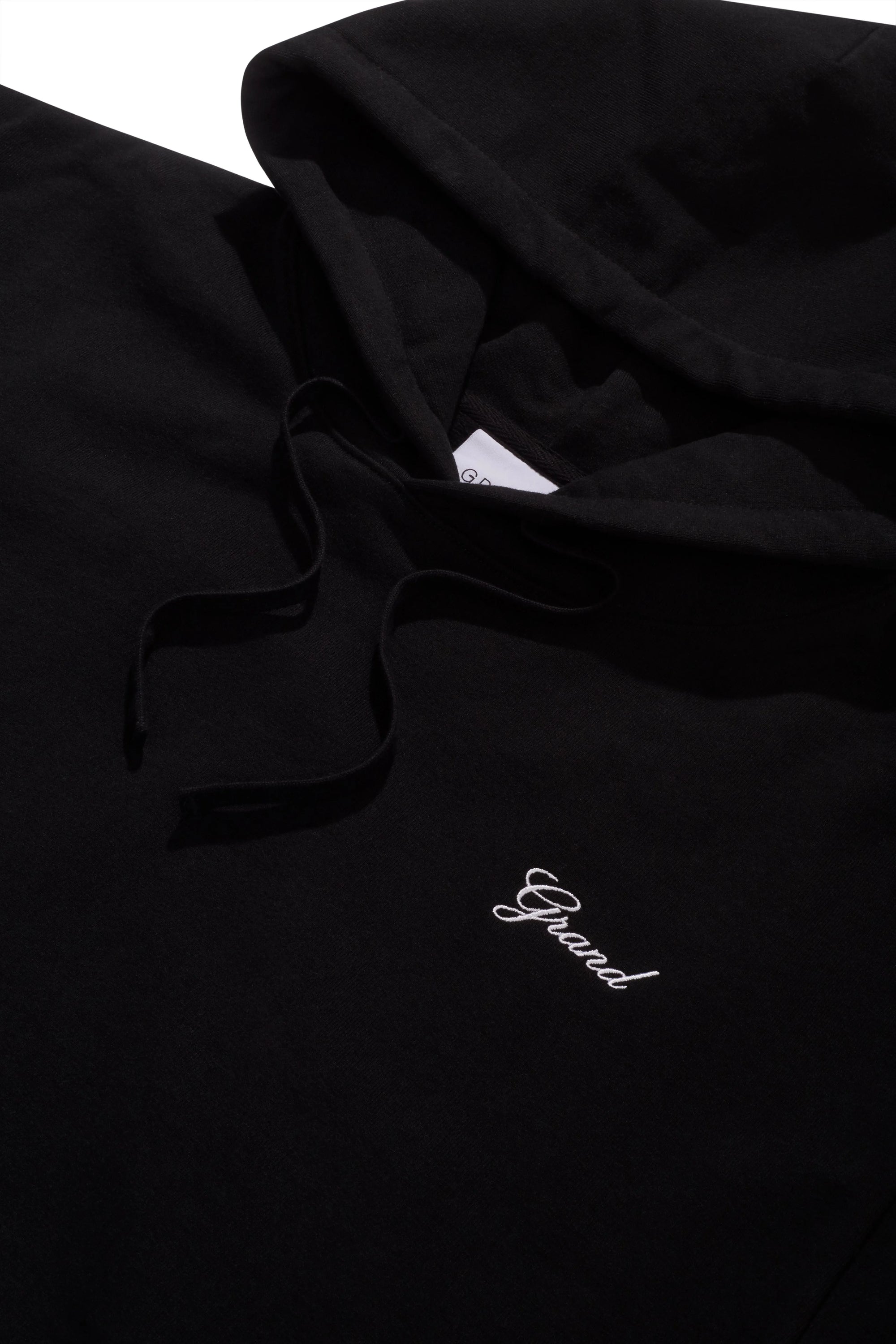 GRAND Collection Script Hoodie Black - ARROW & BEAST